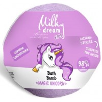 Бомбочка для ванн Milky Dream Kids Чарівна єдиноріжка, 100 г