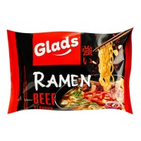 Лапша быстрого приготовления GLADS Рамен со вкусом говядины, 105 г