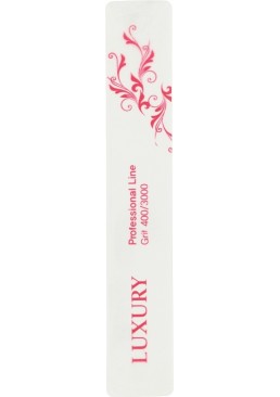 Полірувальний блок Beauty LUXURY для нігтів 2-х сторонній-07 400/3000