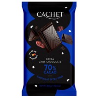 Шоколад черный Cachet Extra Dark Chocolate 300 г