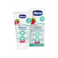 Зубна паста Chicco "Полуниця" без вмісту фтору від 1 до 5 років, 50 мл
