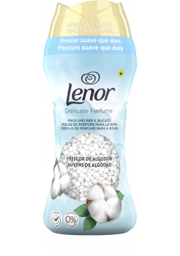 Кондиціонер для білизни у гранулах Lenor Delicate Perfume "Свіжість бавовни", 195 г