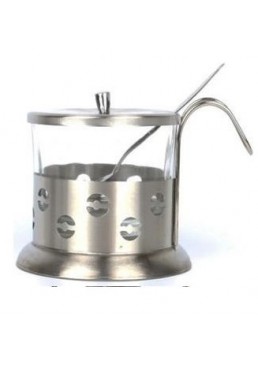 Цукорниця Frico з ложкою (нержавіюча сталь), 225 мл