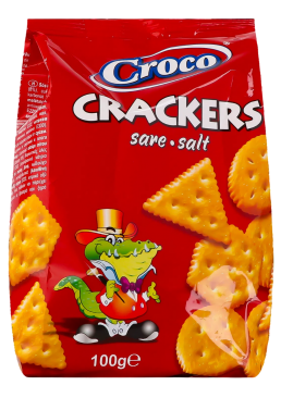 Крекер Croco солёный, 100 г