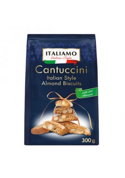 Печенье Кантучини Italiamo Cantuccini Almond с миндалем, 300 г