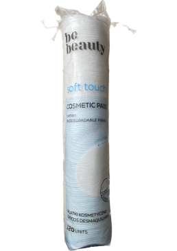 Ватні косметичні диски BeBeauty М'яке дотик, 120 шт