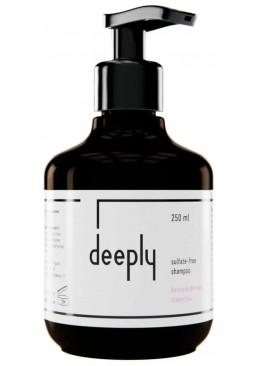 Безсульфатний шампунь Deeply Sulfate-Free Shampoo, 250 мл