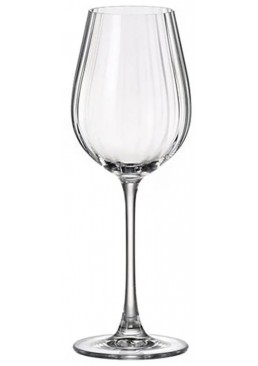 Набір келихів Bohemia Crystal для білого вина, 400 мл (2 шт)