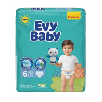 Підгузки Evy Baby Extra large 6 (16-25 кг), 26 шт