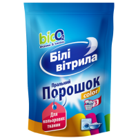 Стиральный порошок для машинной и ручной стирки Белые паруса Color, 400 г