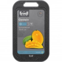 Доска кухонная Krauff Gestein, серый, 25х15 см (29-305-212) 