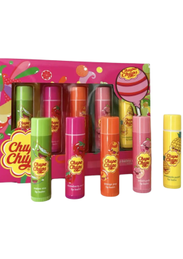 Набор бальзамов для губ Chupa Chups Lip Balm, 5 шт х 4 г