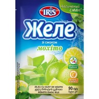 Желе ТМ IRIS зі смаком Мохіто, 90 г