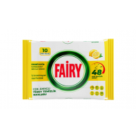 Влажные салфетки для уборки Fairy Лимон, 10 шт