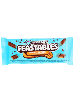 Шоколад молочний MrBeast Feastables з арахісом, 60 г