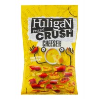 Шматочки кренделів Pretzel Crush Huligan зі смаком сирного соусу, 65 г