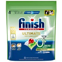 Таблетки для посудомийних машин Finish Ultimate 0%, 100 шт 