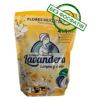 Капсули для прання Lavandera 4в1 Flores Silvestres універсальні, 46 шт