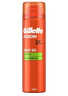 Гель для бритья Gillette Fusion 5 Ultra Sensitive, 200 мл 