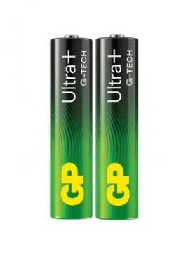 Батарейка GP Ultra Plus Alkaline 1,5V 24AUP21-S2 лужна LR03, 2 шт