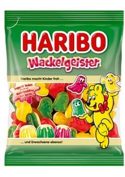 Желейні цукерки Привиди Haribo Wackelgeister асорті з ваніллю, 160 г