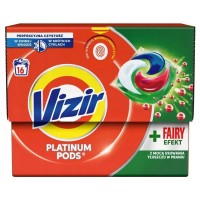 Гелеві капсули Vizir 4в1 Platinum Pods + Fairy Effect, 16 шт