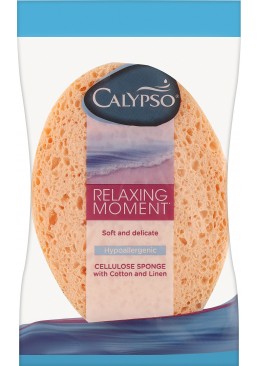 Натуральна целюлозна мочалка Calypso Relaxing Moment