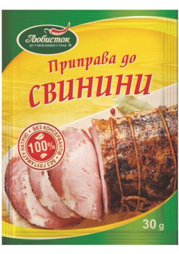 Приправа до свинини Любисток, 30г