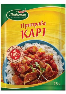 Приправа Каррі Любисток, 25г