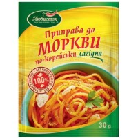 Приправа до моркви по-корейськи лагідна Любисток, 30г