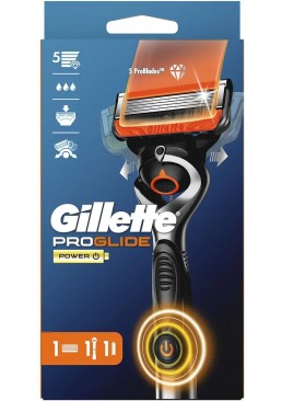 Станок для гоління Gillette Fusion ProGlide Power + 1 змінна касета