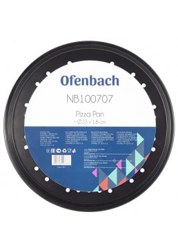 Форма для выпекания пиццы Ofenbach из углеродистой стали, 33 см