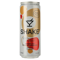 Напиток сокосодержащий Shake Sparkling Strawberry безалкогольный сильногазированный, 330 мл