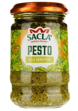 Соус Sacla Песто з базиліком, 190 г