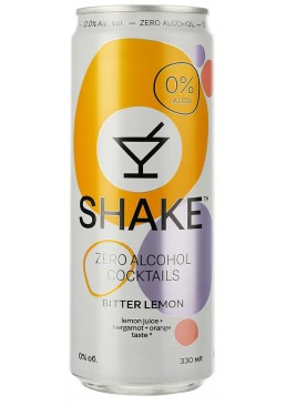 Напій соковмісний Shake Bitter lemon безалкогольний, 330 мл