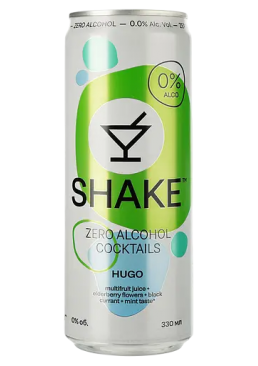 Напій соковмісний Shake Hugo безалкогольний, 330 мл