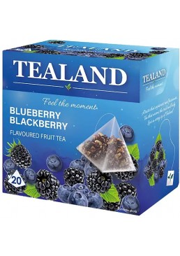 Чай фруктовий в пірамідках Tealand ожина чорниця, 20 шт