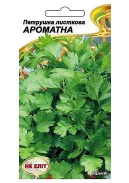 Насіння НК ЕЛІТ Петрушка Ароматна Листова, 3 г