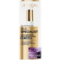Крем против морщин вокруг глаз L'Oreal Paris Возраст эксперт 55+ Лифтинг-уход, 15 мл
