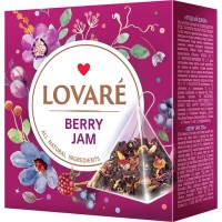 Чай плодово-ягодный Lovare Berry Jam, 30 г (15 шт. х 2 г)