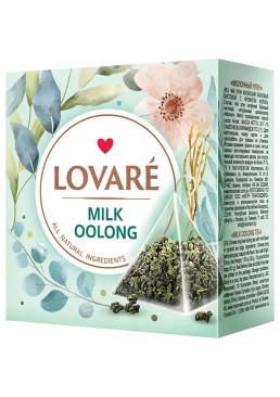 Чай зелений Lovare Milk oolong 30 г (15 шт х 2 г)