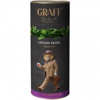 Чай чорний розсипний Graff Ceylon Pride «Гордість Цейлону», 80 г (тубус)