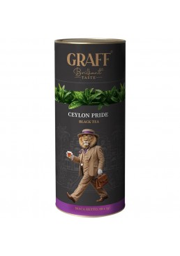 Чай черный рассыпной Graff Ceylon Pride "Гордость Цейлона", 80 г (тубус)