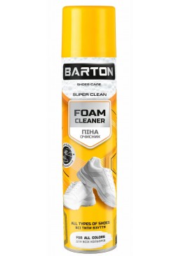 Пінний очищувач для взуття Barton, 300 мл