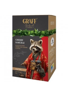 Чай черный рассыпной Graff Cherry Samurai "Вишневый Самурай", 80 г