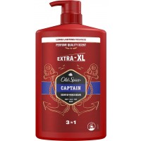 Гель для душу та шампунь Old Spice 3 в 1 Captain, 1 л