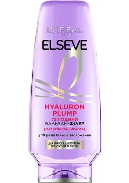 Кондиционер-филлер L'Oreal Paris Elseve Hyaluron Plump для волос, нуждающихся в увлажнении и объеме, 200 мл