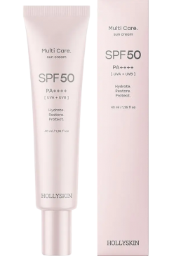 Сонцезахисний крем Hollyskin Multi Care SPF 50, 40 мл