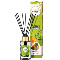 Аромадиффузор с палочками Edem Home Nature Secrets Tropical Splash, 90 мл
