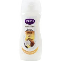 Крем-гель для душа Duru Organic Care кокосовое масло и ваниль, 250 мл